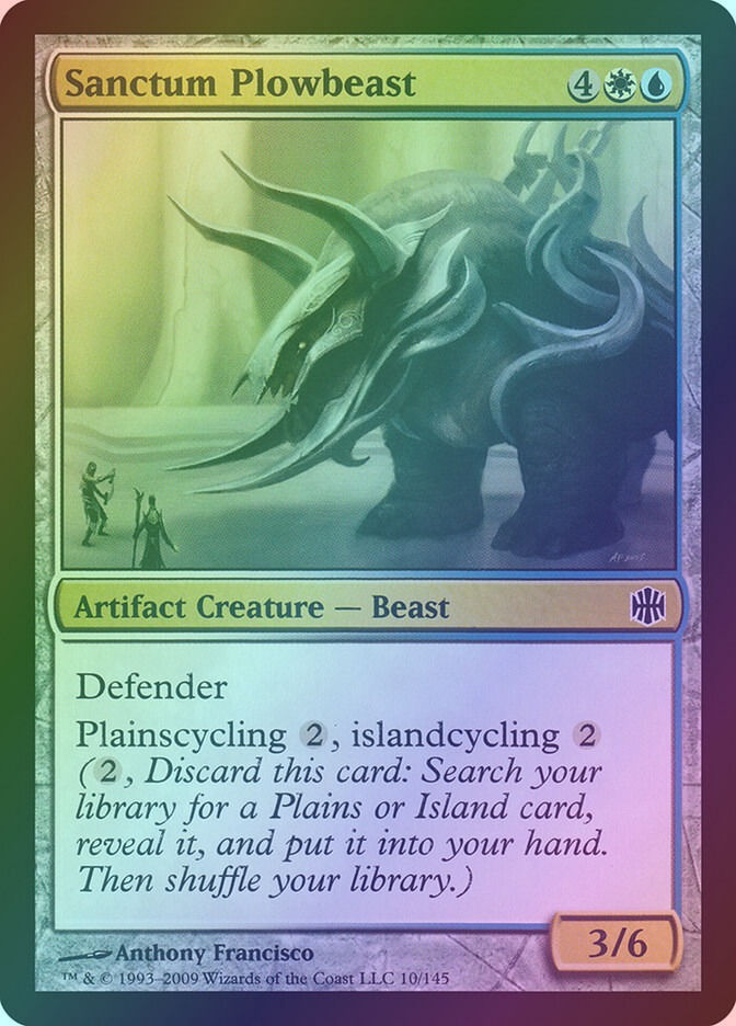 Sanctum Plowbeast (ARB) (10) / Foil