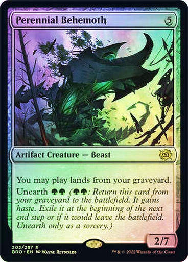 Perennial Behemoth (BRO) / Foil