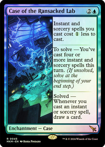 Case of the Ransacked Lab (mkm) (45) / Foil