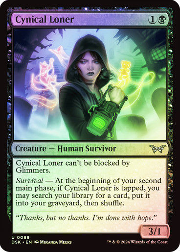 Cynical Loner (DSK) (89) / Foil