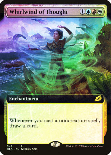 Whirlwind of Thought (IKO) (348) / Extended Art / Foil