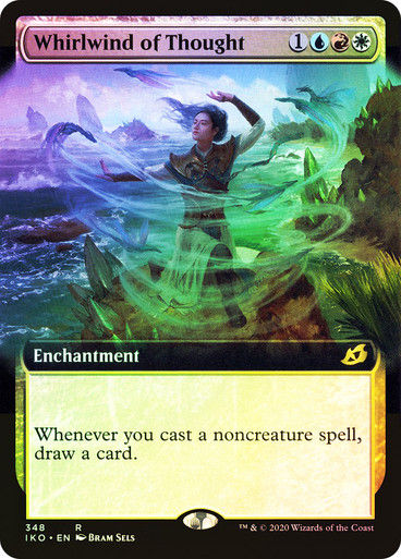 Whirlwind of Thought (IKO) (348) / Extended Art / Foil