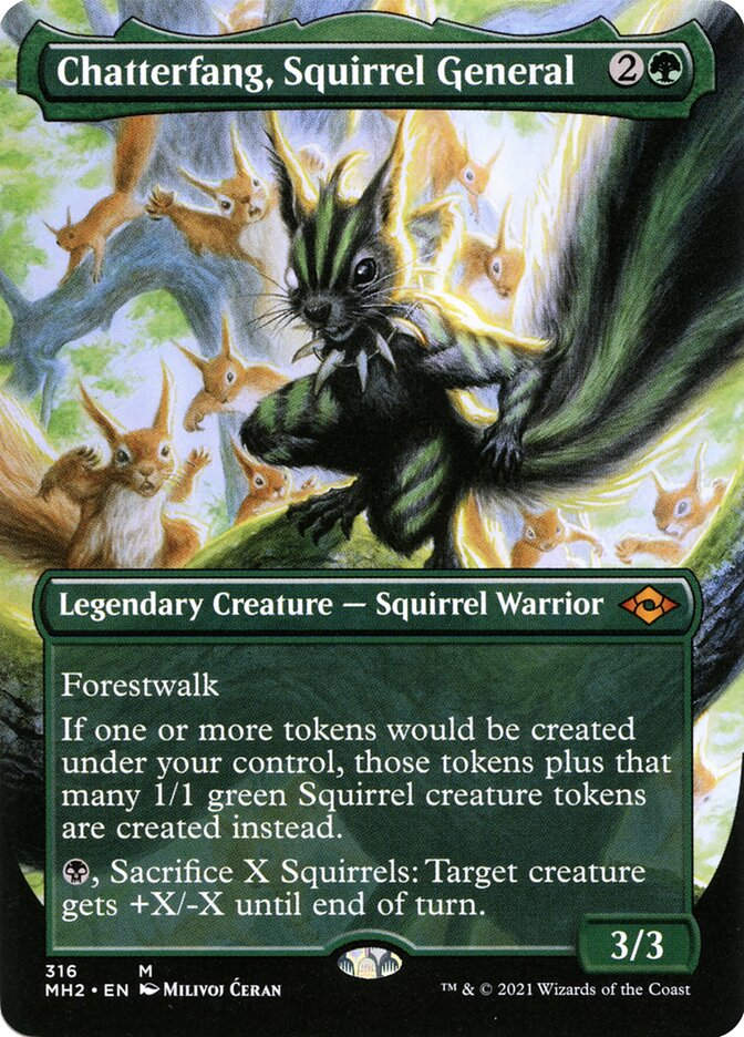 Chatterfang, Squirrel General (MH2) (316) / Borderless