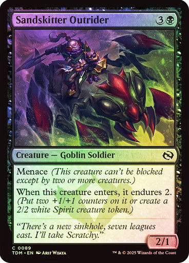 Sandskitter Outrider (TDM) (89) / Foil