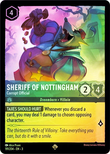 Sheriff of Nottingham - Corrupt Official (LOR_ITI) / Foil