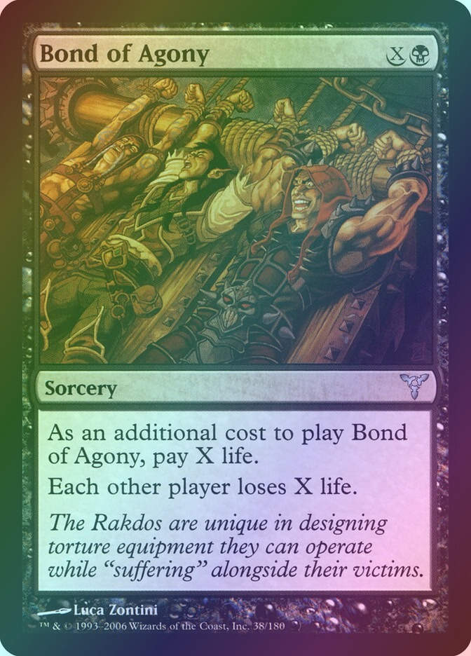 Bond of Agony (DIS) (38) / Foil