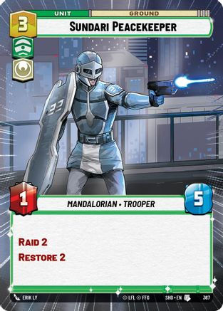Sundari Peacekeeper (Hyperspace) (SHD_#367)