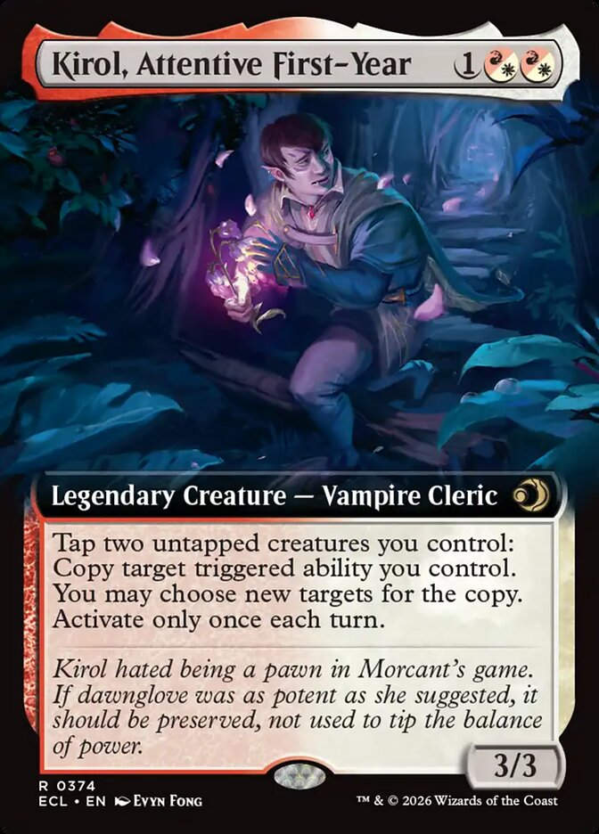 Kirol, Attentive First-Year (ECL) (374) / Extended Art