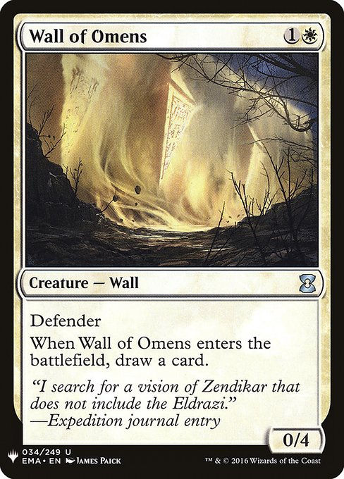 Wall of Omens (PLST) (EMA-34)
