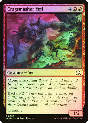 Cragsmasher Yeti (mom_333) / JumpStart / Foil