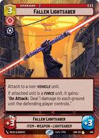 Fallen Lightsaber (Hyperspace) (SOR_#400)