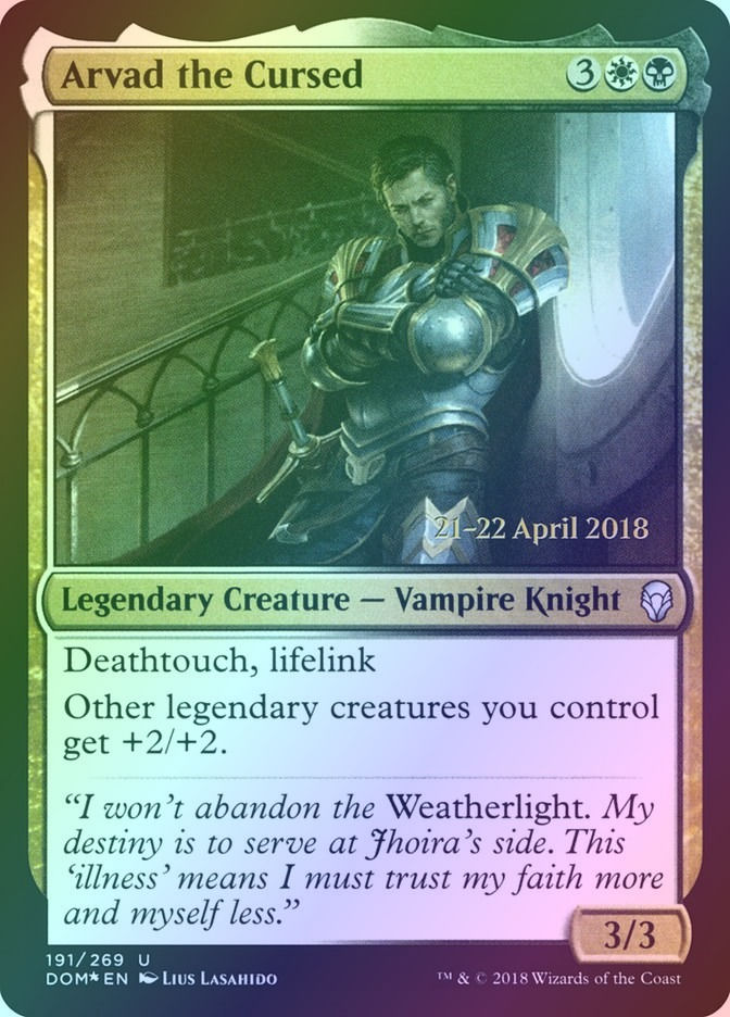 Arvad the Cursed (PDOM) (191s) / Foil