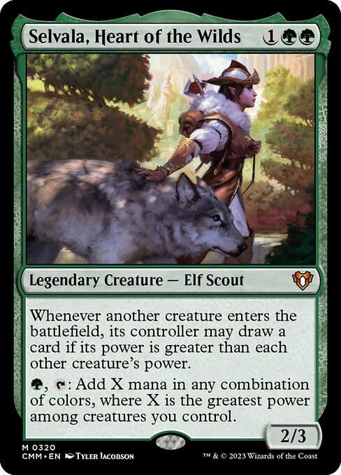 Selvala, Heart of the Wilds (cmm)