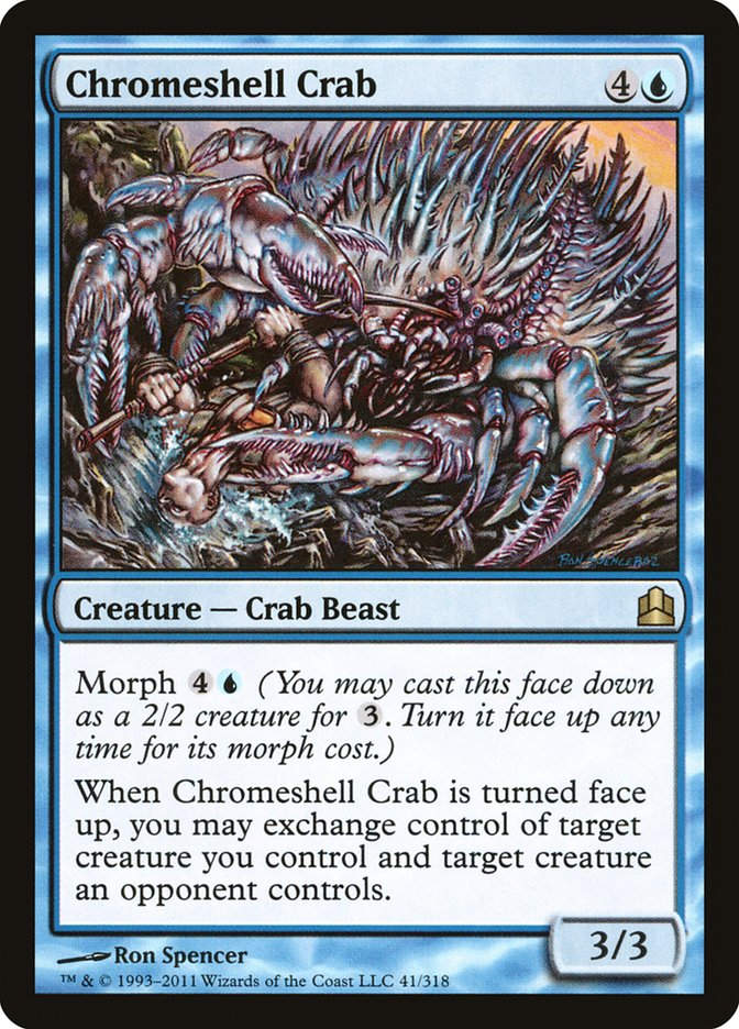 Chromeshell Crab (cmd)