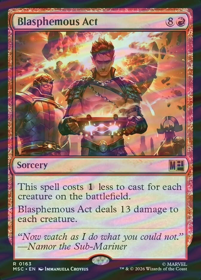 Blasphemous Act (MSC) (163) / Surge Foil