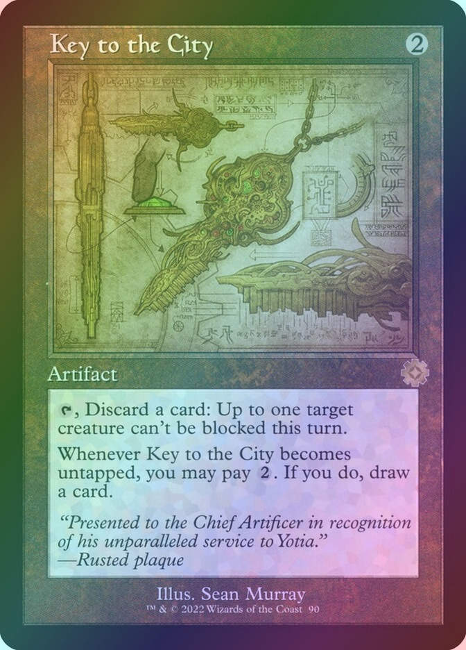 Key to the City (BRR) (90) / Foil / Schematic