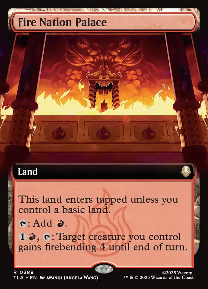 Fire Nation Palace (TLA) (389) / Extended Art