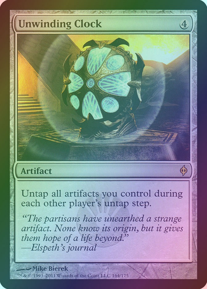 Unwinding Clock (NPH) (164) / Foil
