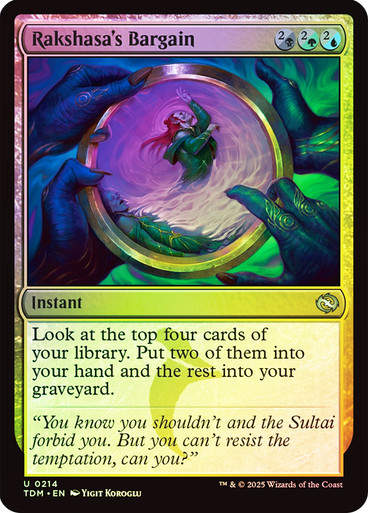 Rakshasa's Bargain (TDM) (214) / Foil