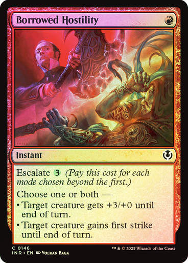 Borrowed Hostility (INR) (146) / Foil