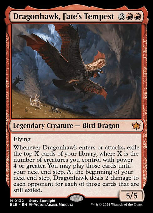 Dragonhawk, Fate's Tempest (blb) (132)