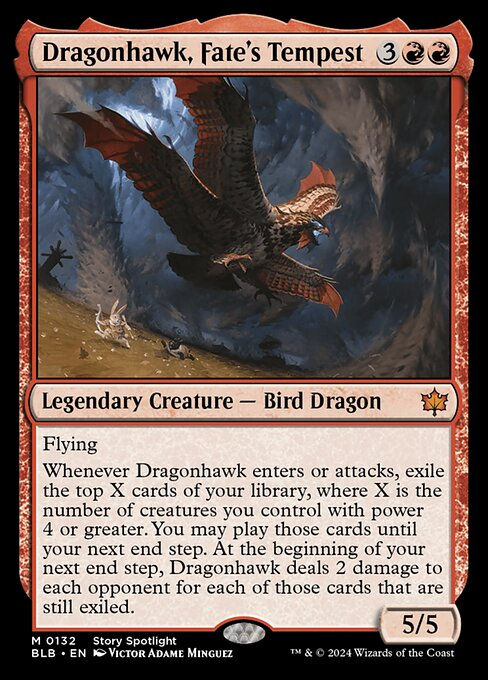 Dragonhawk, Fate's Tempest (blb) (132)