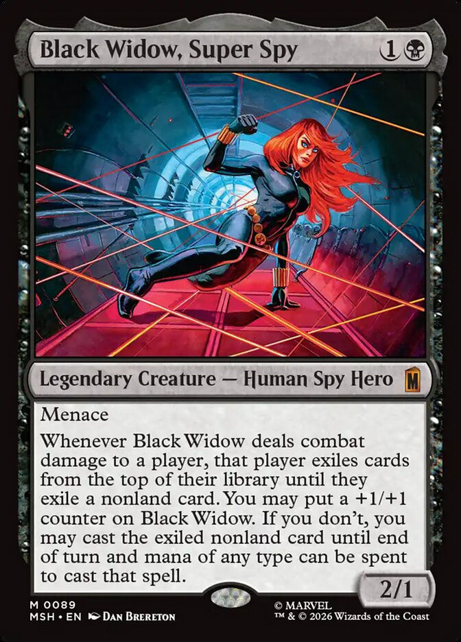 Black Widow, Super Spy (MSH) (89)