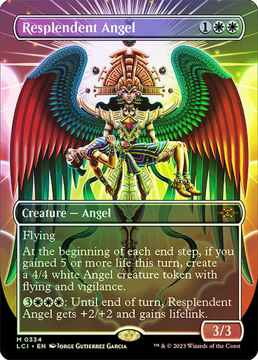 Resplendent Angel (lci) / Borderless / Foil