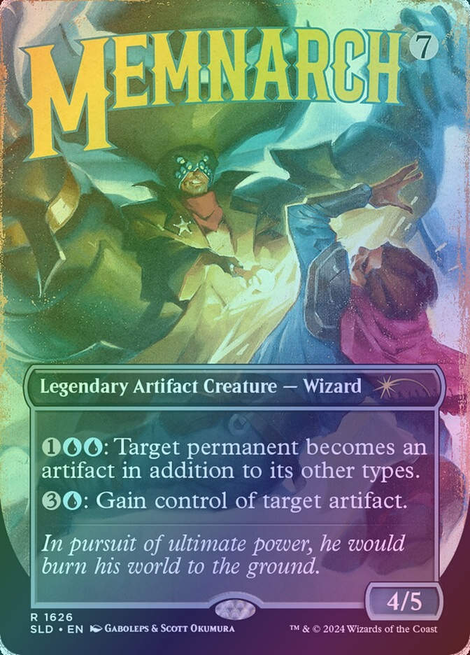 Memnarch (SLD) (1626) / Borderless / Rainbow Foil