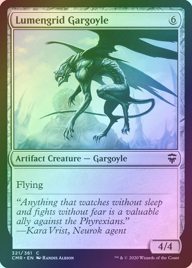 Lumengrid Gargoyle (CMR) (321) / Foil
