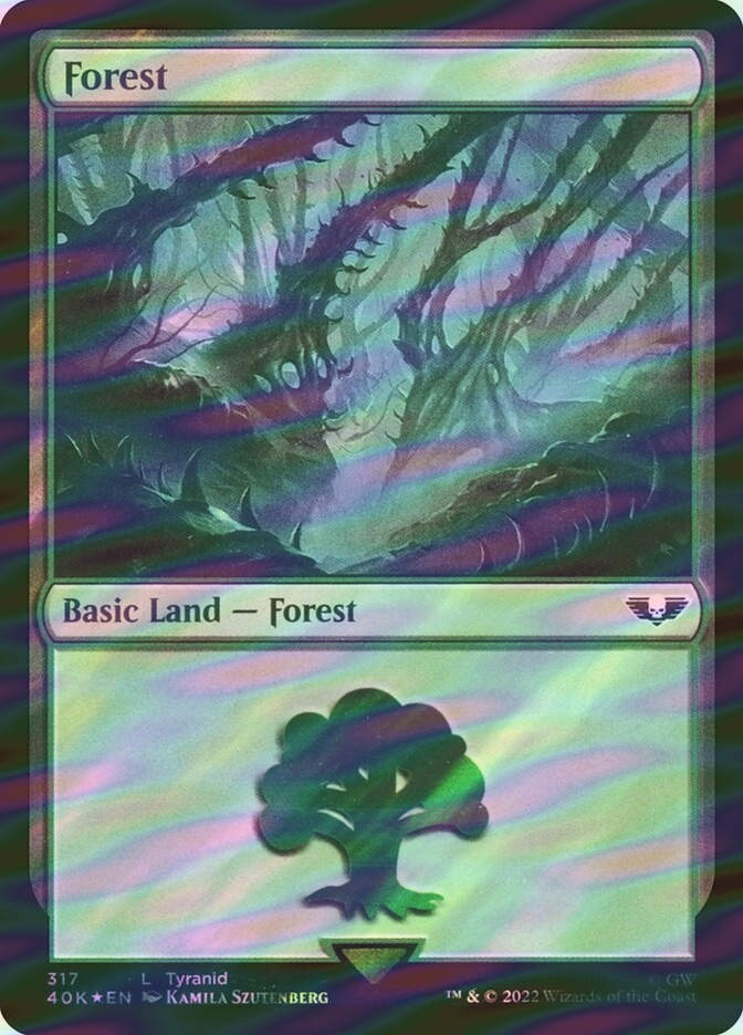 Forest (40K) (317★) / Surge Foil