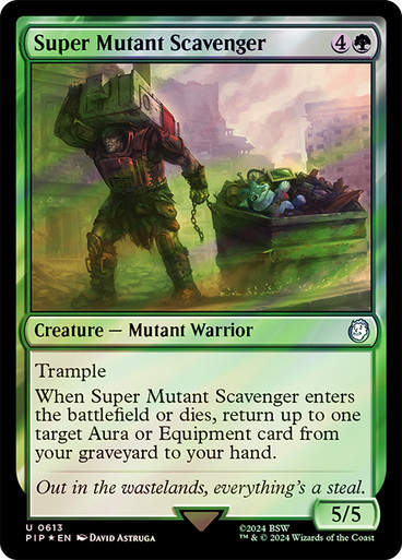 Super Mutant Scavenger (pip) (613) / Surge Foil
