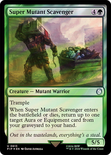 Super Mutant Scavenger (pip) (613) / Surge Foil