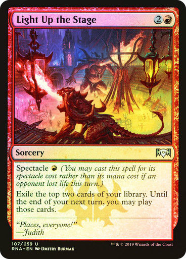 Light Up the Stage (RNA) (107) / Foil