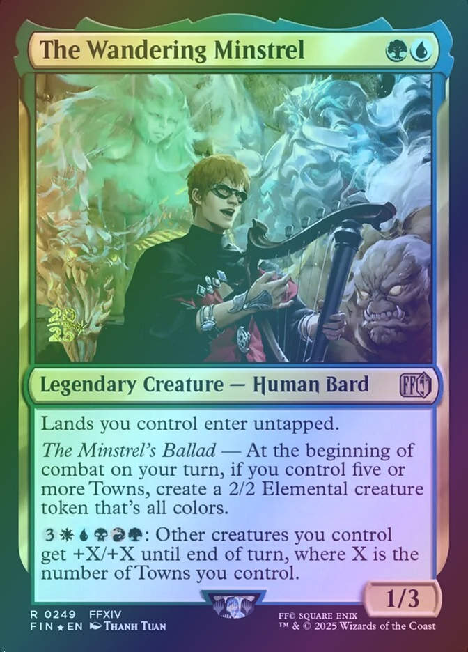 The Wandering Minstrel (PFIN) (249s) / Foil