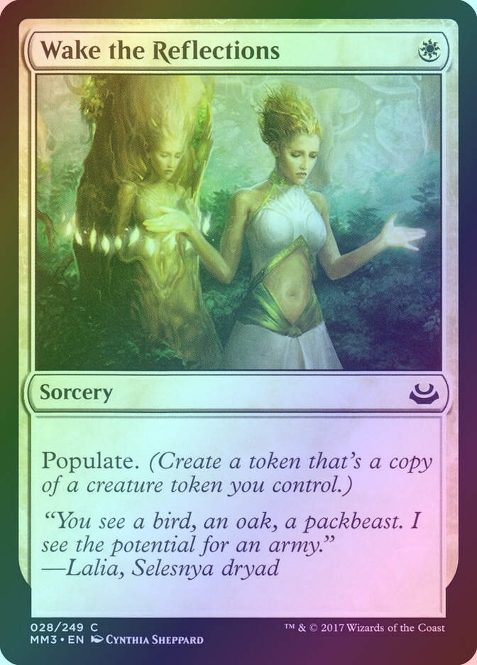 Wake the Reflections (MM3) (28) / Foil