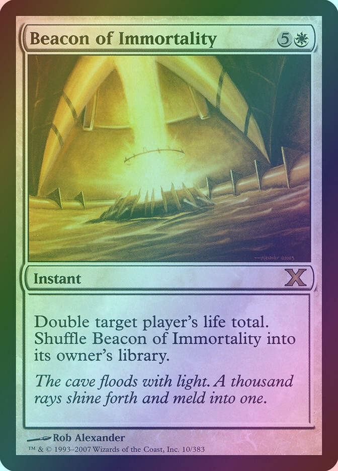 Beacon of Immortality (10E) (10) / Foil
