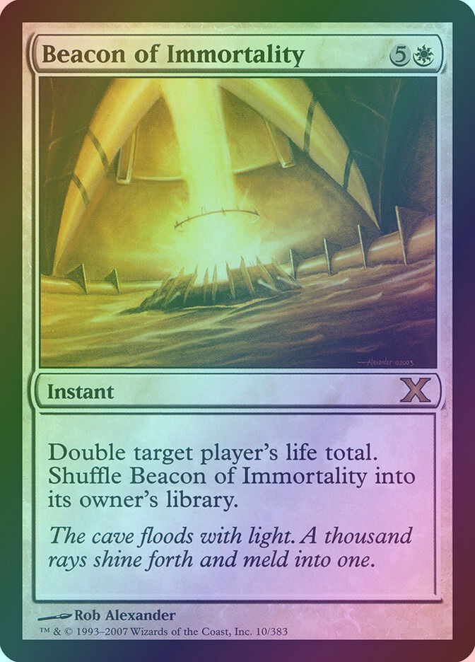 Beacon of Immortality (10E) (10) / Foil