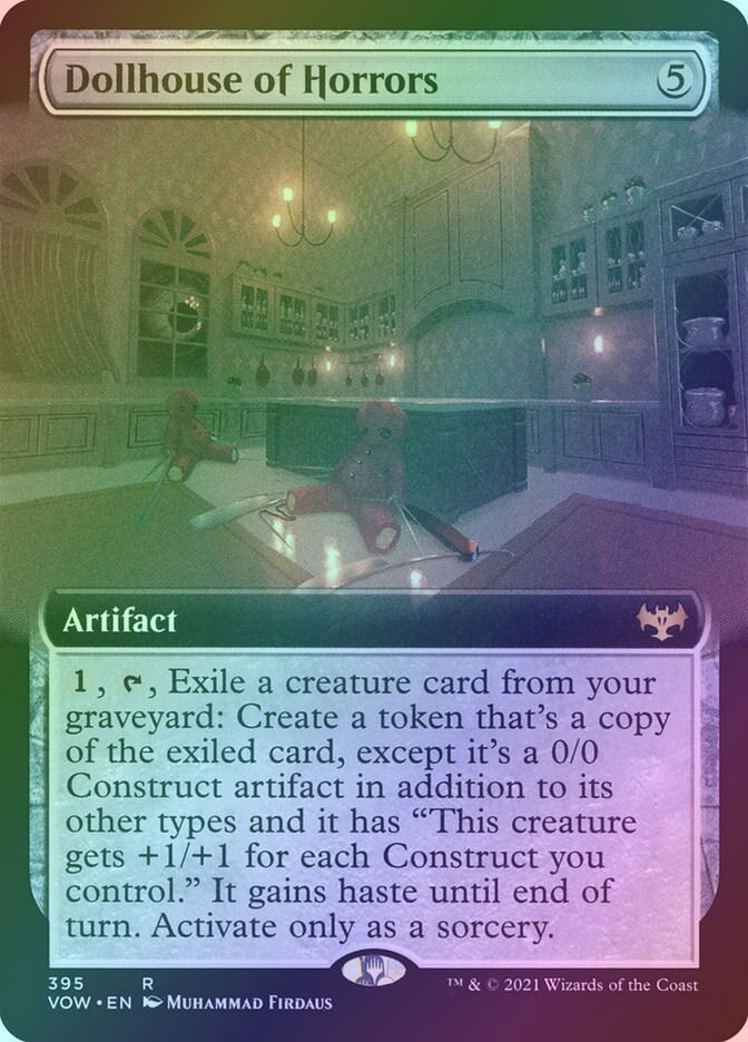 Dollhouse of Horrors (VOW) (395) / Extended Art / Foil