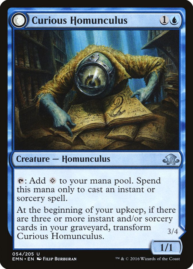 Curious Homunculus // Voracious Reader (EMN) (54) — cara 1 de 2