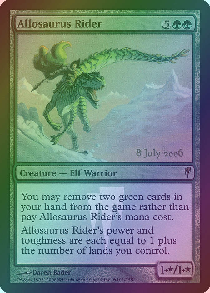 Allosaurus Rider (PCSP) (101★) / Foil