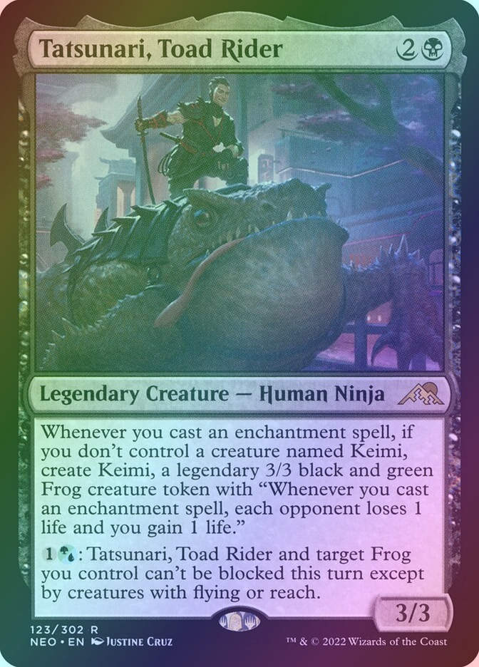Tatsunari, Toad Rider (NEO) (123) / Foil
