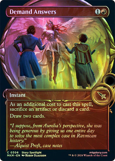 Demand Answers (mkm) (306) / Showcase Foil