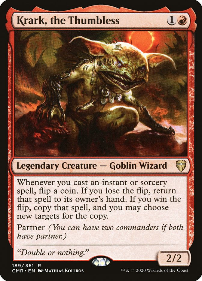 Krark, the Thumbless (CMR) (189)