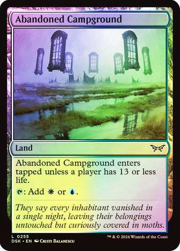 Abandoned Campground (DSK) (255) / Foil