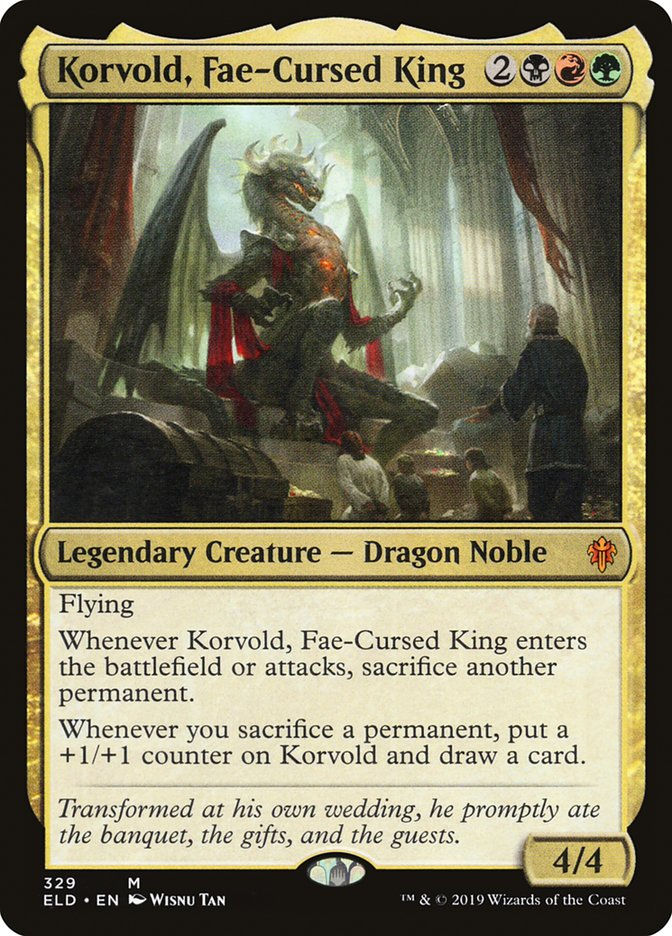 Korvold, Fae-Cursed King (ELD) (329)