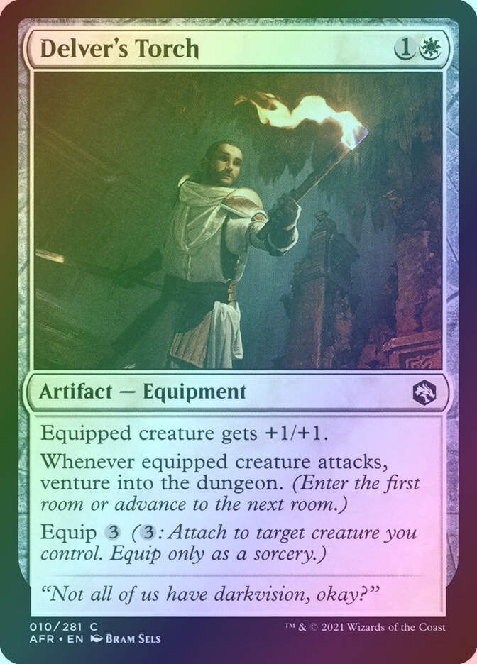 Delver's Torch (AFR) (10) / Foil