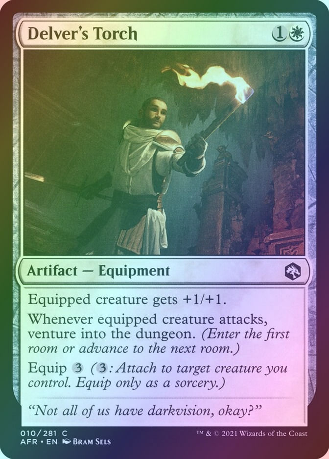 Delver's Torch (AFR) (10) / Foil