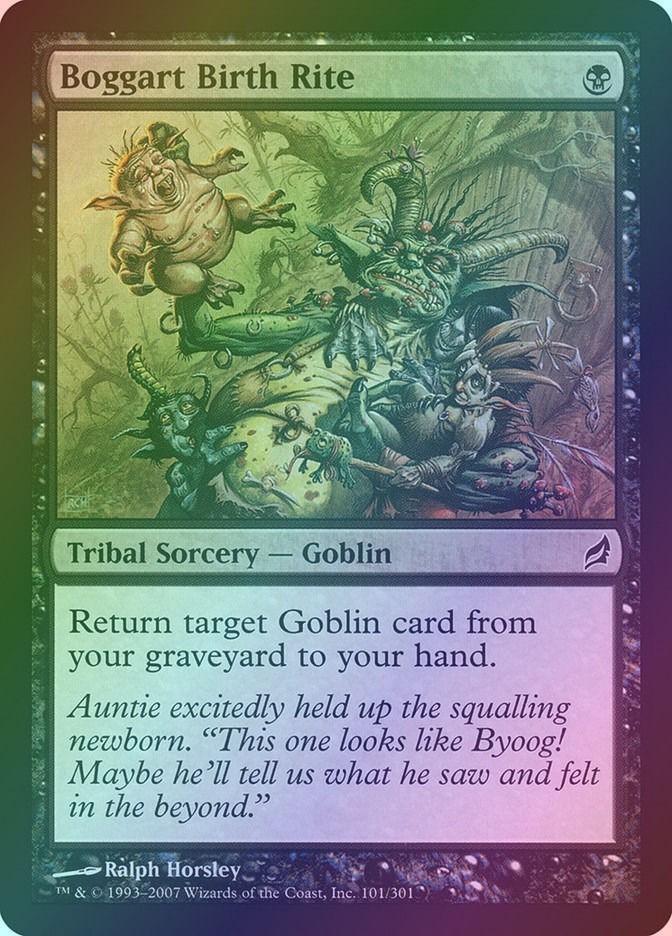 Boggart Birth Rite (LRW) (101) / Foil