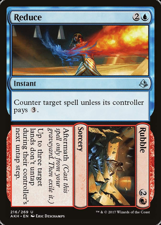 Reduce // Rubble (AKH) (216)